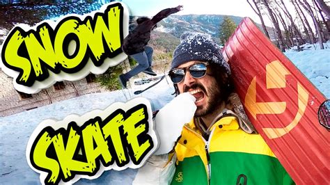 Snowskate Skate Snow ️ Youtube