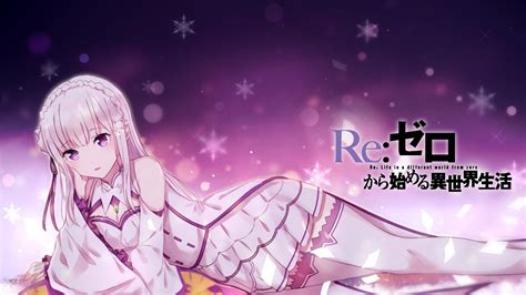 Rezero Emilia Wallpapers Wallpaper Cave