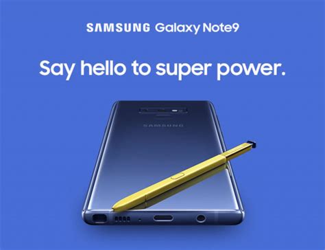 Features Of Freshly Launched Samsung Galaxy Note 9 Your Tech Story