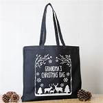 Personalised Christmas Tote Bags By Able Labels ...