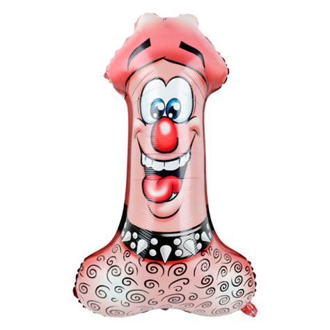 Hen Party Inflatable Foil Balloon Willy 80cm Toy Penis Bride Decoration
