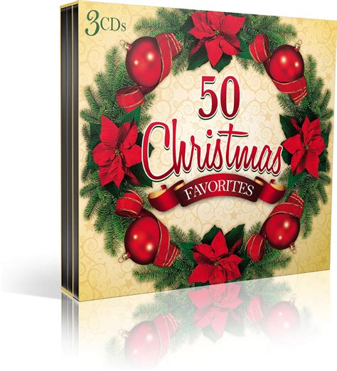 50 Christmas Favorites 3 Cd Set Amazonca Music