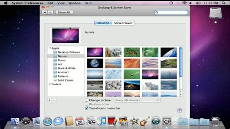 How To Change Your Desktop Background In Mac Os X Youtube