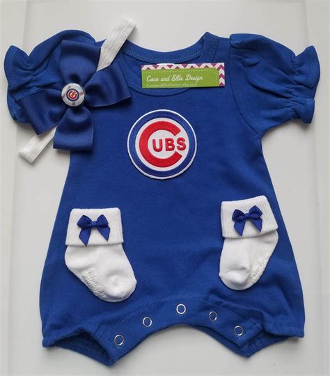 Pin by Coco and Ellie Design on Chicago cubs baby girl clothes
