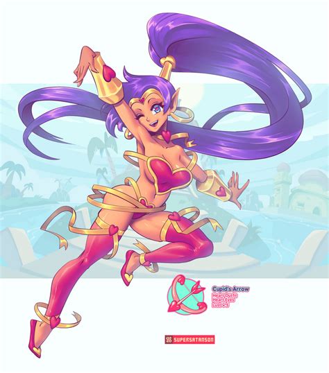Valentines Genie Shantae By Supersatanson Hentai Foundry