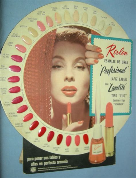 Revlon Countertop Professional Nail Enamel And Lanolite Lipstick