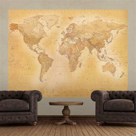Old World Map Atlas Wallpaper Mural 158m X 232m W2pl Oldmap 003