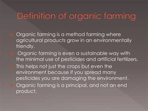 Ppt Organic Farming Powerpoint Presentation Free Download Id2796496