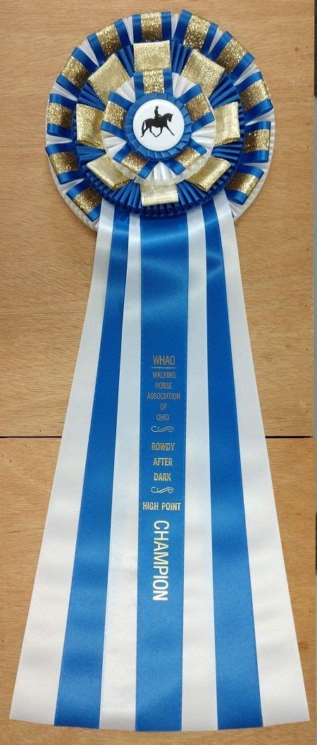 Arlington 32 Award Rosette Ribbon Custom Award Ribbons Mclaughlin