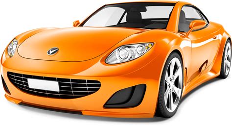Orange Sports Car Png Clipart Background Png Play