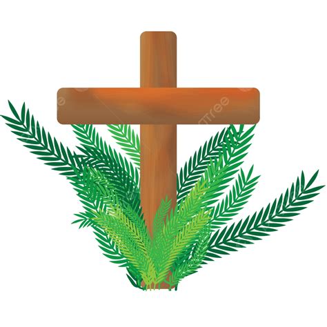 Passion Sunday Clipart Vector Passion Of Christ Week Palm Sunday