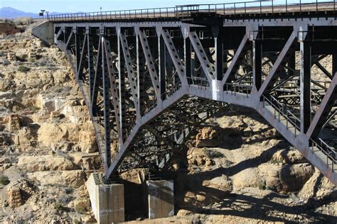 Darrens Rides The Bridge Over Canyon Diablo