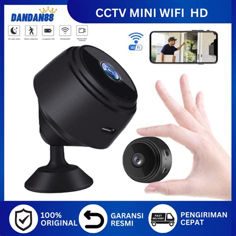 Jual Kamera Mini Cctv Wifi Camera Mini Tersembunyi Pengintai Keamanan