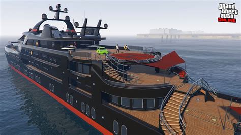 I Bought A Super Yacht In 2022 Worth It Gta Online Aquarius Youtube