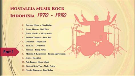 Nostalgia Rock Indonesia 1970 1980 Youtube