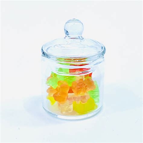Tiniest Jar Of Gummy Bears Luke Adams Glass Blowing Studio