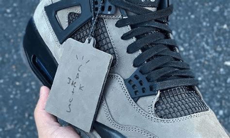 Along with travis's cultural impact in both the culinary and gaming worlds, the travis scott and nike/jordan brand partnership is still revered as the biggest and most important for all intents with another travis scott x air jordan 6 in the works, we get a look at yet another sample from la flame. Unreleased Travis Scott x Air Jordan 4 "Olive" Sample ...