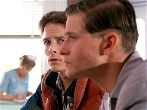 George Mcfly Haircut The Future Movie Travel Movies Back To The Future