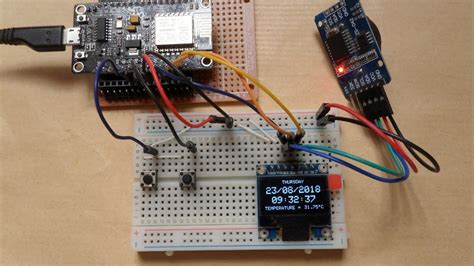 Esp8266 Nodemcu With Ssd1306 Oled And Ds3231 Rtc Images