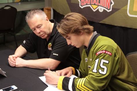 Lyle Officially Joins Battalion North Bay News