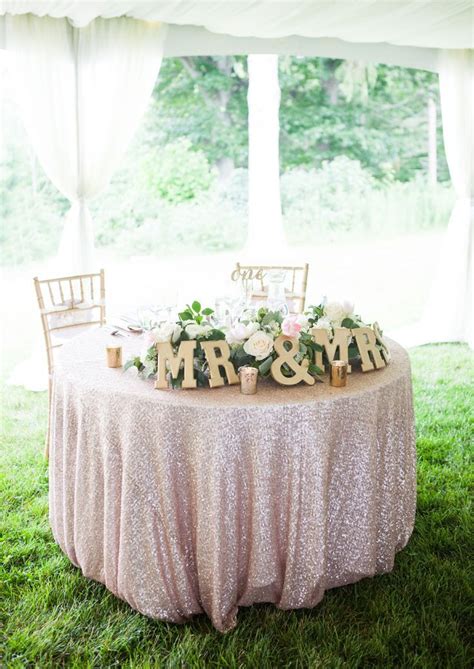 Place a green or red burlap fabric square on your dessert table as a colorful base for. Stunning Pink Wedding Ideas and Invitations With Gold ...