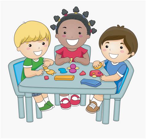 Preschool Table Time Clipart Table Top Toys Clip Art Free