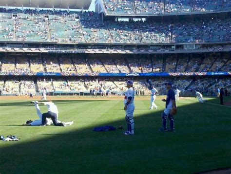 Photos At Dodger Stadium That Are By Bullpen