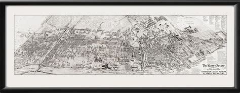 Harrison East Newark Kearny And Arlington Nj 1907 Vintage City Maps