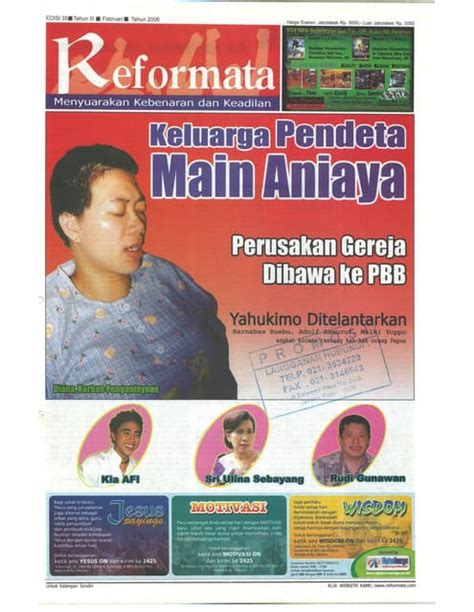 tabloid reformata edisi 35 februari 2006