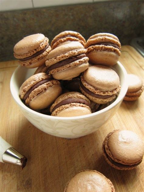 Mexican Chocolate Macarons Recipe Mexican Chocolate Macaroon Recipes