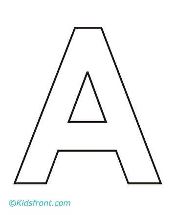 Buchstaben din a 4 zum ausdrucken : A - Dr. Odd | Letter Work - A | Pinterest