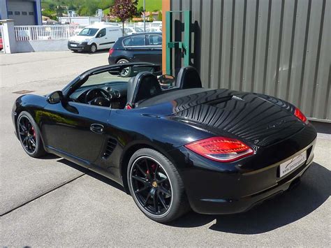 Porsche Boxster S 987 Black Edition PDK 320Ch Chassis 2012 18750 Kms