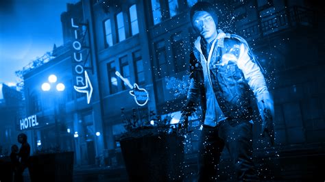 Infamous Second Son Blue Neon Wallpaper 21 By Xtremismaster On Deviantart