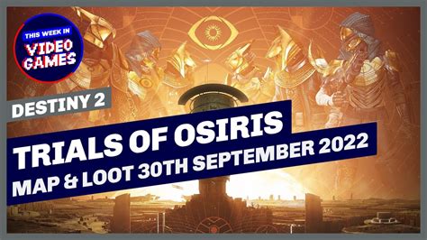 Destiny 2 Trials Of Osiris Map And Rewards This Weekend 30th September