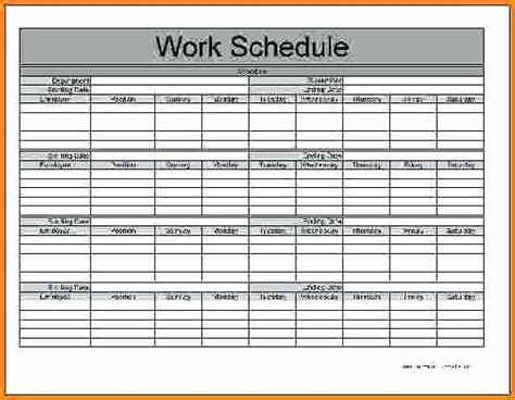 Schedule Of Availability Template Best Of Work Availability Form