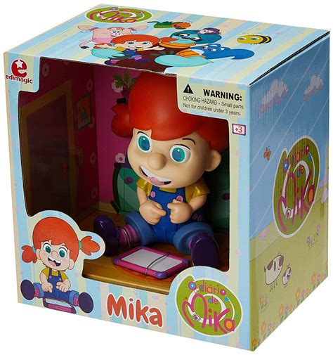 Boneca Mika Vinil O Diário De Mika Supertoons Original No Magalu