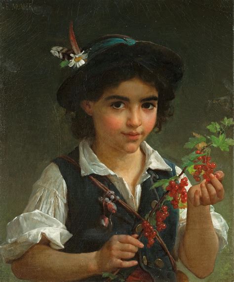 Émile Munier 1840 1895 Academic Painter Tuttart Masterpieces