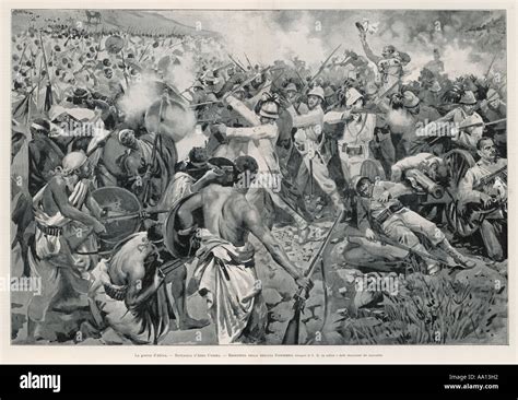 Battle Of Adowa Stock Photo 7130961 Alamy