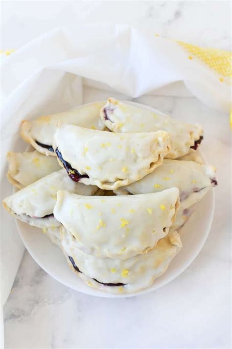Easy Blueberry Lemon Hand Pies Sizzling Eats