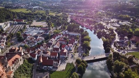 Sigmaringen City Castle Drone Panorama Youtube