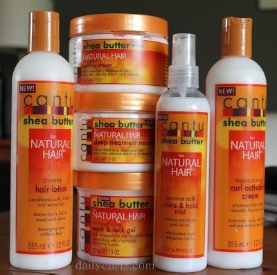 If you understand the behavior of your curls, it's. Cantu Shea Butter Natural Hair products review