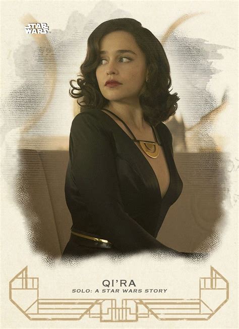 She played the character qi'ra in the movie solo: Pin on Ryan Schwantes - Awesome Star Wars Board