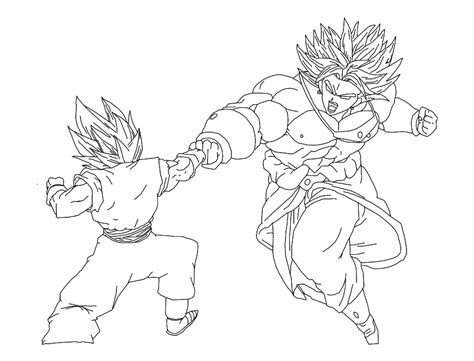 Broly VS Vegetto by Sasuderuto on DeviantArt