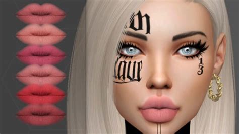 Sims 4 Male Lips Download 1m Sims Custom Content Free