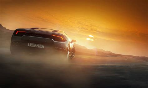 Wallpaper Sunset Car Vehicle Sunrise Morning Dusk Lamborghini