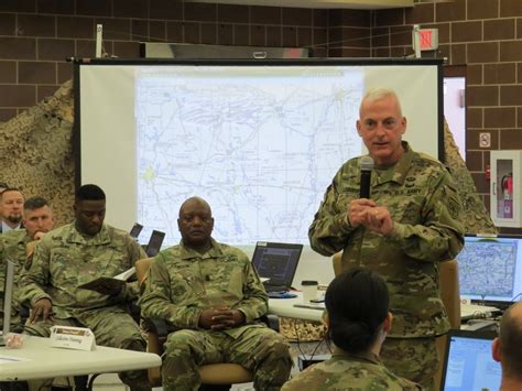 4th Esc Conducts Tactical Yearly Training Brief Us Army Reserve