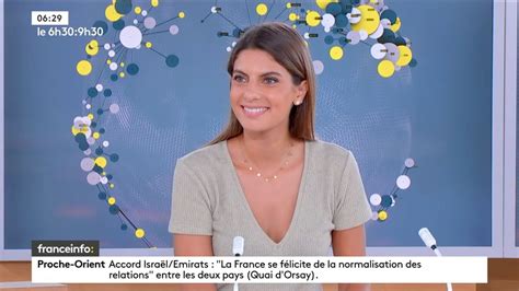 Alizé Lutran Le 6h Info France 2 Et Franceinfo Le 14082020 Les Caps De Toma