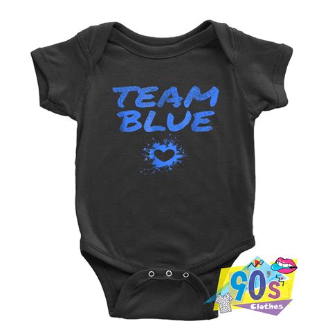 Team Blue Baby Onesie Baby Clothes