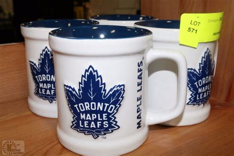 Set Of 4 Toronto Maple Leafs Coffee Mugs On Choice
