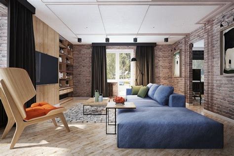 4.4 stars, based on 15858 reviews gallery of wohnzimmer mit k che reizend genial ziegelwand wohnzimmer. Wohnzimmereinrichtung mit freigelegter Ziegelwand ...